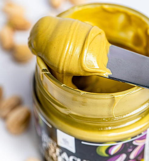 8.5 oz Gourmanity Dairy Pistachio Cream Spread, Perfect for Dubai Chocolate Bar, Luxury Pistachio Butter Cream