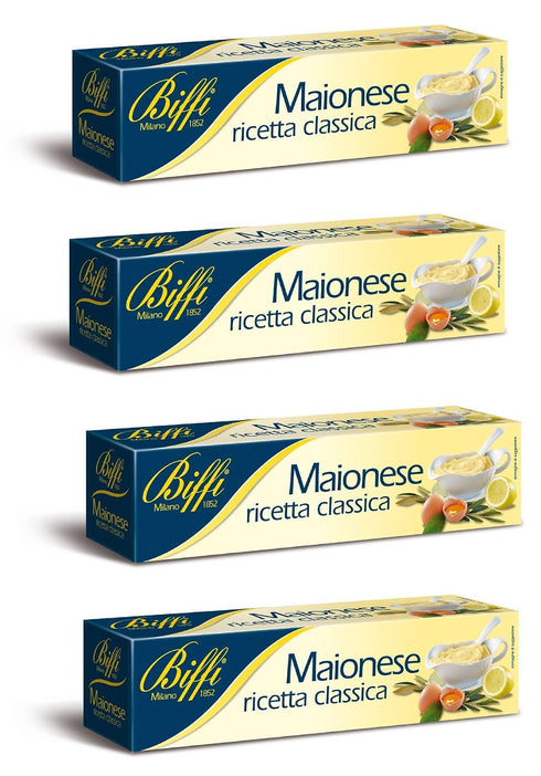 Biffi : "Ricetta Classica" Italian Mayonnaise 5.07 Fluid Ounce (150ml) Package (Pack of