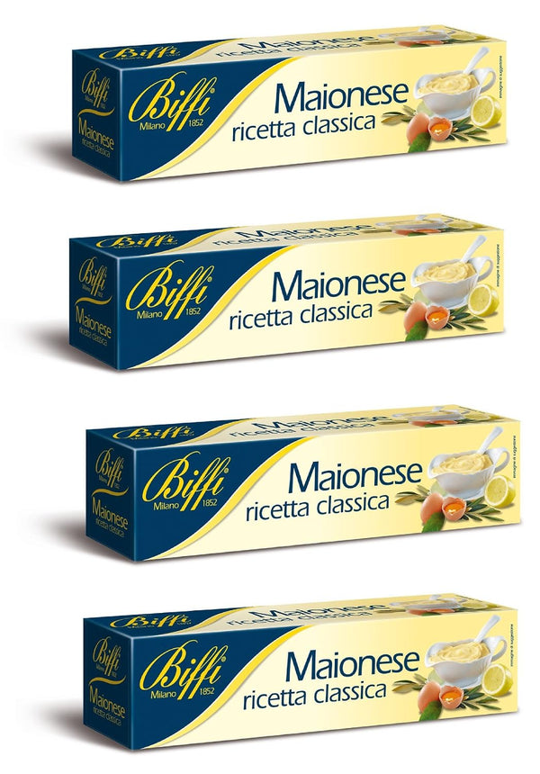 Biffi : "Ricetta Classica" Italian Mayonnaise 5.07 Fluid Ounce (150ml) Package (Pack of