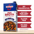 32 oz (Pack 6) Swanson Beef Broth, Carton