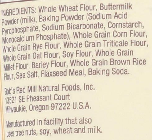 10 24 Oz Bob's Red Mill Grain Pancake & Waffle Mix