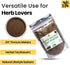 4oz, Herb To Body Black Walnut Leaf Powder - Wildcrafted Juglans Nigra, Finely Ground Dried Black Walnut Leaves