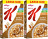 Kellogg's Special K Breakfast Cereal, Fiber Cereal, Family Breakfast, Vanilla and Almond,