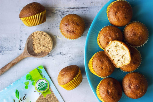 2 Food to Live Organic Ripe Banana Powder, Pounds - Non-GMO and Raw Whole Fruit Flour, Unsweetened, Unsulfured, Vegan