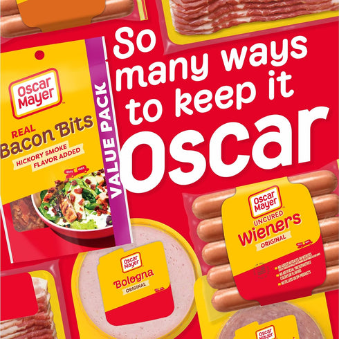 Oscar Mayer Pack, 4.5 oz 1-1.5 Real Bacon Bits Value Bag, cups