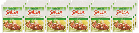 1.06-Ounce Pack 18 Concord Foods Mild Salsa Mix, Pouches (VALUE of Pounces)