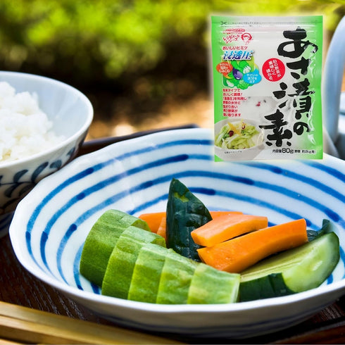 80g 2.82oz Tsukemoto Authentic Japanese Pickles Tsukemono Japanese Seasoning Asazuke Pickling Base Quick & Easy Lightly