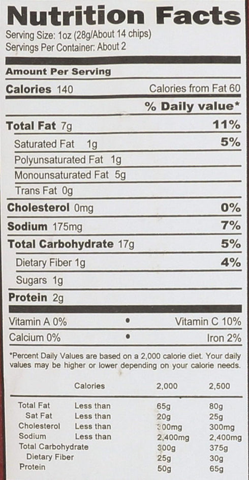 2 OZ Boulder Canyon Potato Bbq Chips
