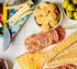 Pack 4, 6 Oz Rustic Bakery Handmade Sourdough Flatbread - Rosemary & Olive Oil - Sea Salt Charcuterie Crackers