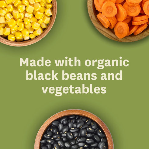 14.5 (Pack 12) Amy's Soup, Vegan, Gluten Free, Organic Black Bean Vegetable, Low Fat, Ounce