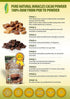 2 lb Pure Natural Miracles Cacao Powder - Organic, Raw, Unsweetened, Sugar Free Cocoa - Wild Chocolate Flavor - Perfect