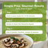 16 oz Amazon Title: Mushroom House Dried Shiitake Premium Mushrooms, Whole, - Naturally Dried, Rich Umami Flavor