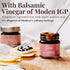 Pack 4 PENINSOLA Balsamic Compote of - Fruit Spread with Balsamic Vinegar of Modena, Italian Gourmet Tasting Kit (Fig