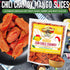 16 oz. Chili Chamoy Mango Slices, Bag of Authentic Mexican Dry Fruit Candy, Sweet and Spicy Flavor, Fresh and Natural