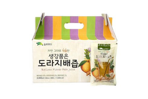 generic Premium Real Korean Pear, Balloon Flower Root, & Ginger Juice - No