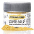 The Sugar Art Sterling Pearl Edible Shimmer Powder for Decorating Cakes, Cupcakes, & More - Super Gold, 2.5 grams