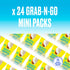 Packs, 24 Count SkinnyDipped Lemon Bliss Almonds, Mini Snack Chocolate Covered Almonds, Low Sugar, Gluten Free, Healthy