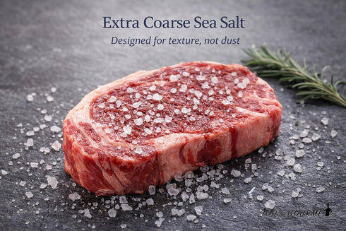 2 lb Premium Caribbean Sea Salt Extra Coarse Sea Salt for Grinder, Natural & Unrefined
