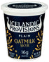 16 Icelandic Provisions, Yogurt Skyr Oat Plain, Ounce