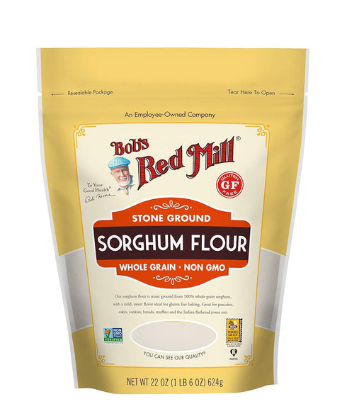 Bob's Red Mill - Gluten Free Sweet White Sorghum Flour, 22 Ounce(Pack