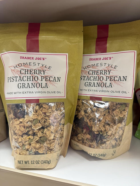 Generic Trader Joe's Cherry Pistachio Pecan Granola with Extra Virgin Olive Oil, 12