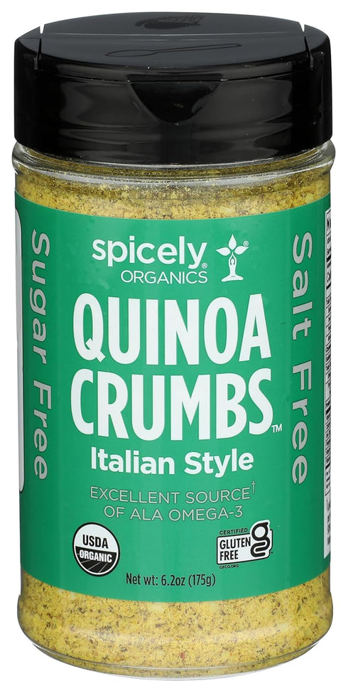 SPICELY Organics Organic Italian Style Quinoa Crumbs