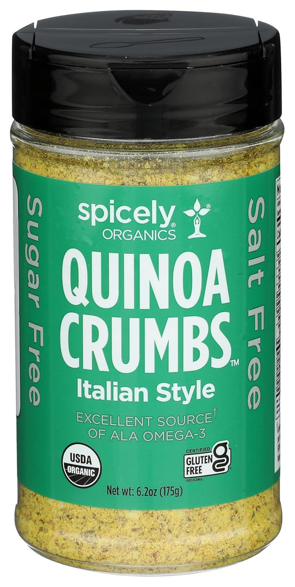 SPICELY Organics Organic Italian Style Quinoa Crumbs