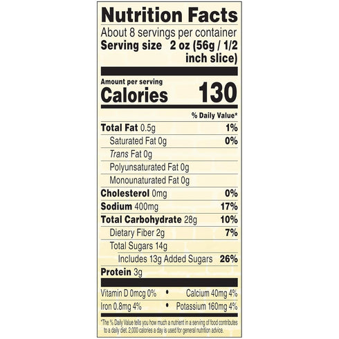B&M 16 Brown Bread, Original Flavor, Ounce