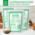 48 Soeos Glutinous Rice Flour Ounce (Basic), Rice Flour for Baking or Cooking, All Natural White Rice Flour, Vegan