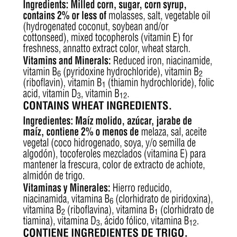 Corn Pops 8 13.1oz (1 Cold Breakfast Cereal, Vitamins and Minerals, Kids Snacks, Large Size, Original, Box Box)
