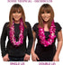 Vibrant Purple Sonia Orchid Lei - Fresh Tropical Dendrobium