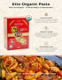 4 (4 Etto Pasta- Organic Conchiglie Pasta- Single Ingredient- Non-GMO Pasta- Vegan, Vegetarian, Organic Pasta.
