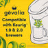 84 Gevalia Colombia K-Cup Coffee Pods, for a Keto and Low Carb Lifestyle, ct Box