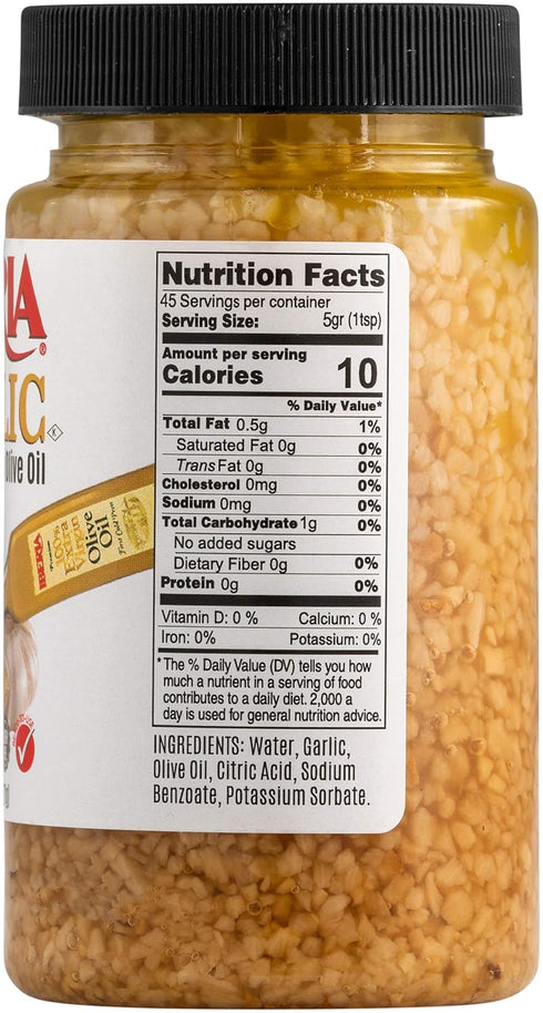 8 (pack 4) Iberia Minced Garlic with Olive Oil, ounce
