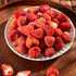 JKPDAMZ 1 450g, Ib Freeze Dried Strawberries, Whole Berry, No Added Sugar, Natural Red, Crispy Texture