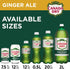 12 8 Count Diet Canada Dry Ginger Ale Soda, Fluid Ounce Bottle