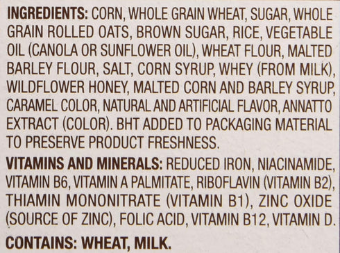 3 1.5 Honey Bunches Of Oats Honey Roasted, Pound Box (Two Pound Bags)