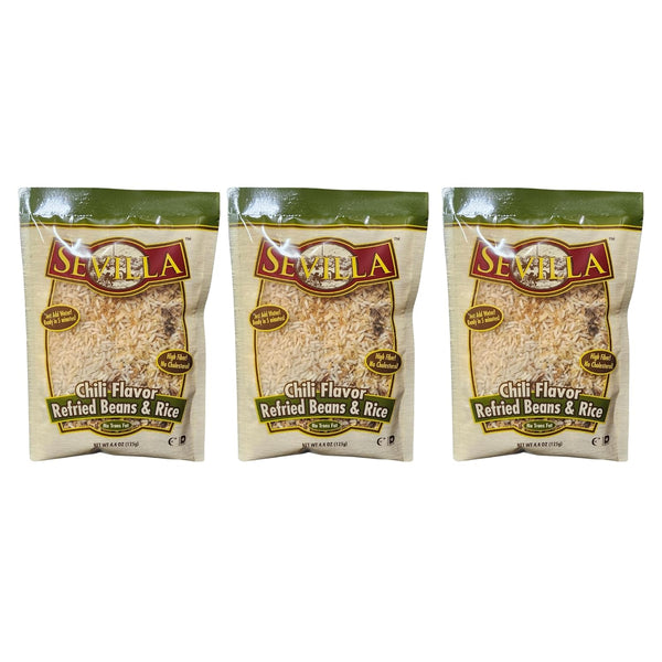 Generic Refried Beans & Rice (3 Pack, Chili Flavor)