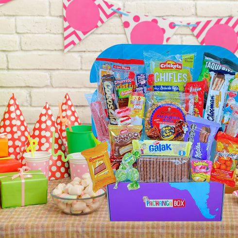 30, Count) International Hispanic Snack Box - Mother's Day Treat Gift with Exotic Snacks from Mexico, Argentina