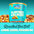 14oz. (Pack 1) Blue Diamond Almonds, Mixed Nuts Roasted Sea Salt Deluxe Snack Nuts, Almonds, Pistachios, and Cashews