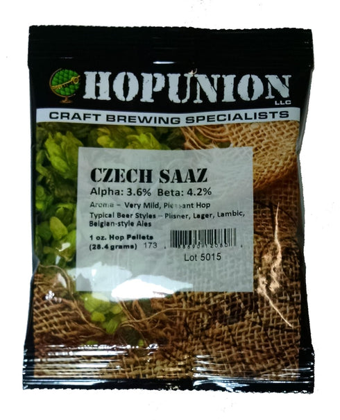 2080A Hop Pellets for Home Brew Beer Making, Czech Saaz, 1 oz