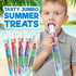 10 Count 5.5OZ Frozen Giant Freeze Pops, Popsicles Bulk each, Refreshing Giant Popsicles for Hot Weather, BBQs