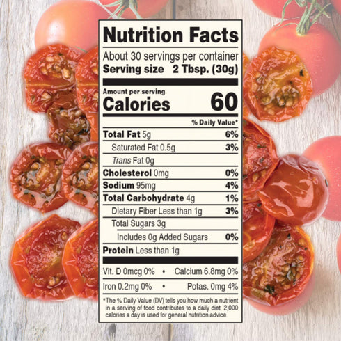32 Roland Foods Oven Roasted Tomatoes, Marinated with Garlic and Oregano, Specialty Imported Food, - Bag cherry Ounce