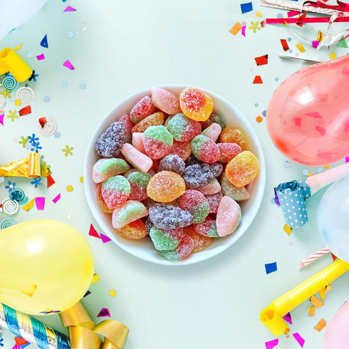 Gummy 11.03 oz SOUR PATCH KIDS Fruits Mix Soft & Chewy Candy, Share Size