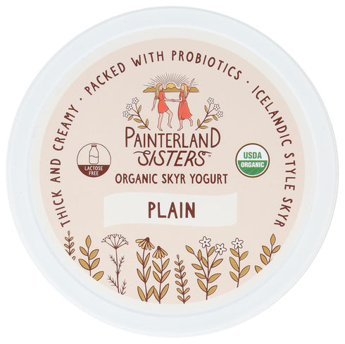 Painterland Sisters 24 , Yogurt Skyr Plain Organic, Ounce
