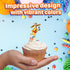 24x Honey Bear Cupcake Toppers, Strong Picks for Happy Birthday Décor, Cupcake Decorations for Kids' Birthdays