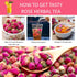 Dried Rose Buds Tea, Edible Whole Flowers Loose Leaf Herbs, Premium Natural Healthy Fragrant Beverage, Ideal for Gift,