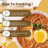 Pack 6 10 Packs Hethstia Konjac Rice & High-Protein Ramen Cup Variety - Quick Plant-Based Meal, Low-Carb, Vegan Healthy