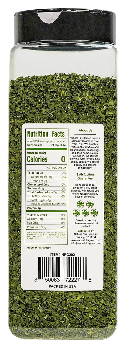 2 Oz 3 Oz NPG Freeze Dried Chopped Green Onions and Parsley Flakes