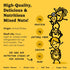 2 Lb Omega-3 Nuts.com Mixed Nuts in Shell Bag, Healthy Snack Sampler, Includes Premium Walnuts, Almonds, Hazelnuts